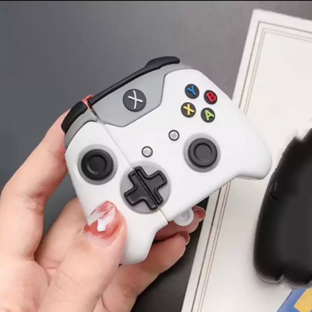 Xbox controller AirPod case with clip